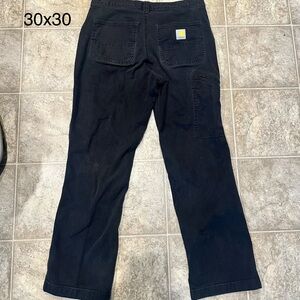 Carhartt Dark Work Trousers